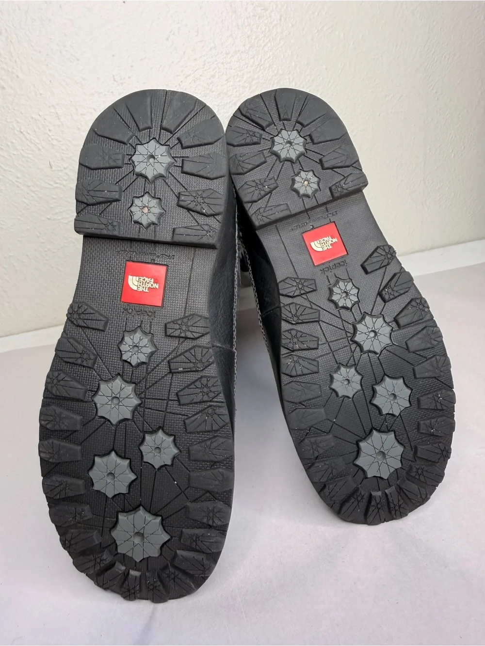 The North Face Snowtropolis tall black boots